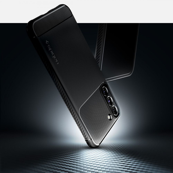 Чoхол Spigen до Samsung Galaxy S22, Rugged Armor, чорний