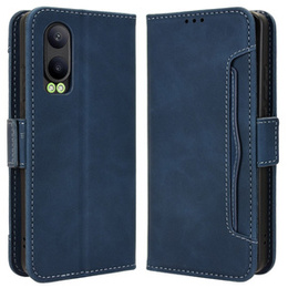 Футляр з клапаном для OnePlus Nord CE4 Lite, Card Slot, темно-синій