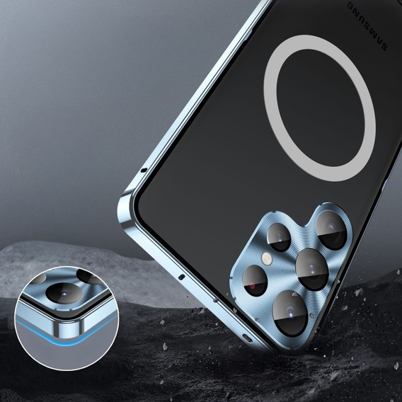 Защитный чехол для камеры Samsung Galaxy S25 Ultra, CamShield MagSafe, синий