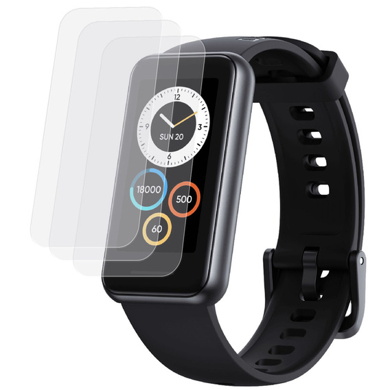 3x Гидрогелевая фольга ERBORD для Realme Band 2