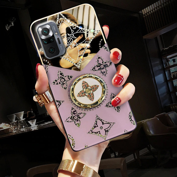 Чехол Fashion до Xiaomi Redmi Note 10 Pro, фиолетовый
