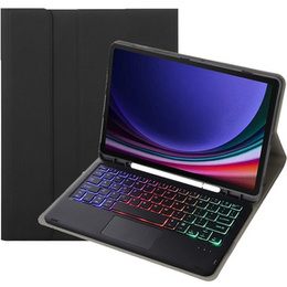 Чехол + клавиатура Samsung Galaxy Tab S9 FE X510 / X516, with touchpad, чёрный