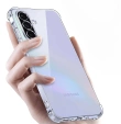 Чохол для Samsung Galaxy A36, Erbord Dropproof, прозорий + скло