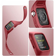 Ремінець + чохол Suritch для Apple Watch 4/5/6/7/8/SE 44/45mm, червона