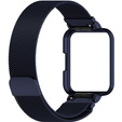 Металический браслет с чехлом для часов Xiaomi Redmi Watch 2 Lite, Dark blue