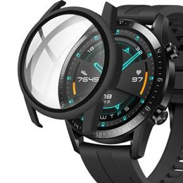 2в1 чехол и защитное стекло для часов Huawei Watch GT 2 46mm, Black