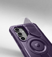 Броньований чохол для Samsung Galaxy S24 FE, Dexnor Full Body (Two Frames), фіолетовий