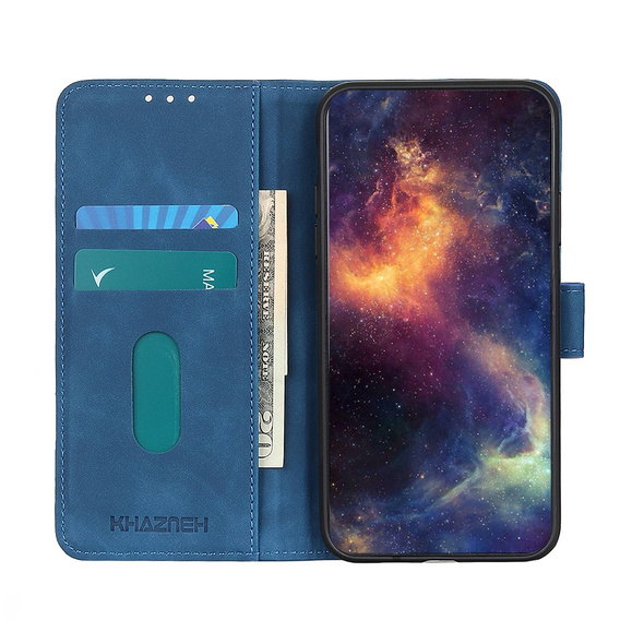 Чoхол Wallet до Vivo Y21 / Y21s / Y33s, KHAZNEH, Vintage, Blue