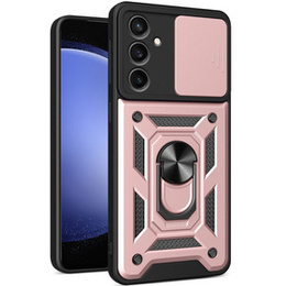 Чохол NOX Camera Slide Samsung Galaxy S23 FE, CamShield Slide, рожевий rose gold