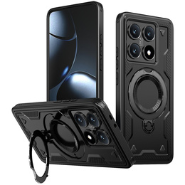 Чехол для Xiaomi 14T Pro, Military MagSafe, чёрный