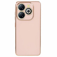 Чехол для Infinix Hot 40i, Glamour CamShield, розовый rose gold