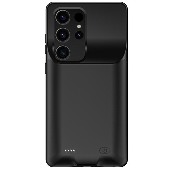 Чехол с батареей 4800mAh до Samsung Galaxy S23 Ultra, Black