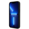 Чехол Karl Lagerfeld до iPhone 14, Saffiano Karl's Head Patch, серебряный