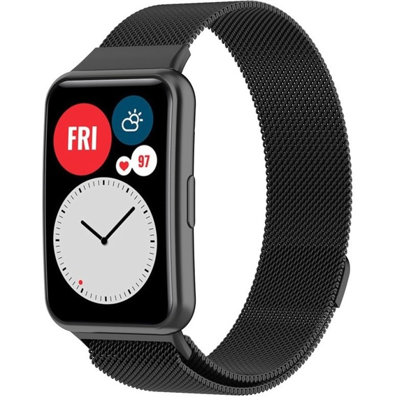 Браслет  MilaneseBand для Huawei Watch Fit - Black