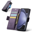 CASE фліп-чохол для Samsung Galaxy Z Fold6 5G, Litchi Wallet, фіолетовий