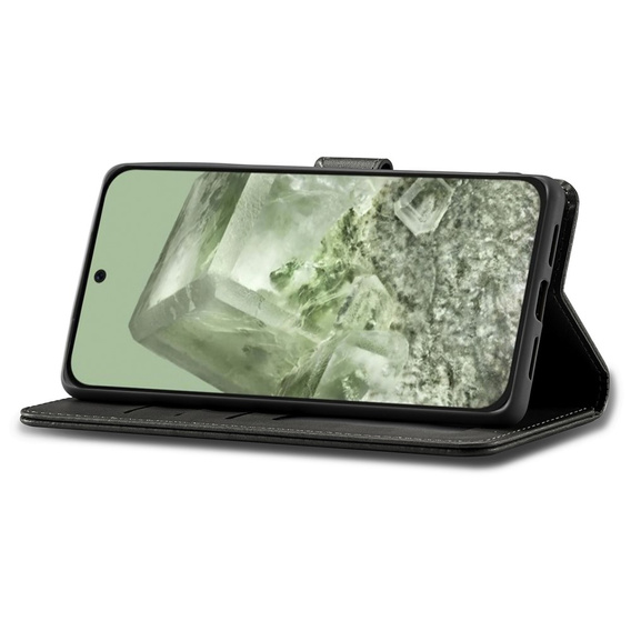 Откидной чехол для Google Pixel 8A, LC.IMEEKE, чёрный