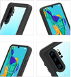 Водонепроницаемый чехол IP68 для Huawei P30 Pro, Redpepper, чёрный