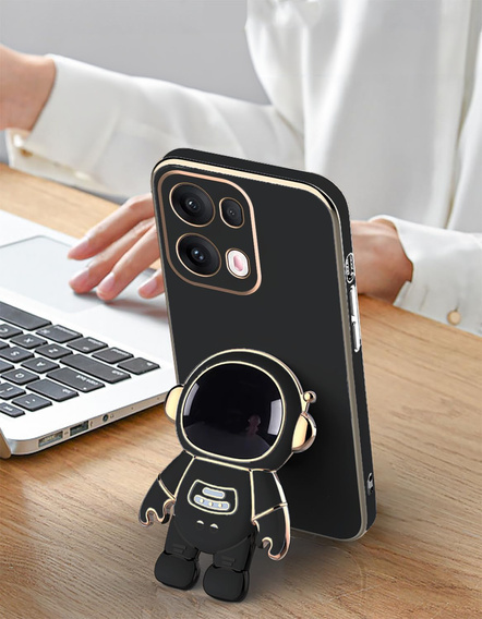 Чoхол до Oppo Reno 13 Pro, Astronaut, чорний
