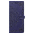 Откидной чехол для Oppo A58 4G, Mandala, фиолетовый