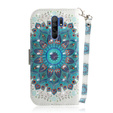 Откидной чехол для Xiaomi Redmi 9, Wallet, Mandala Flower