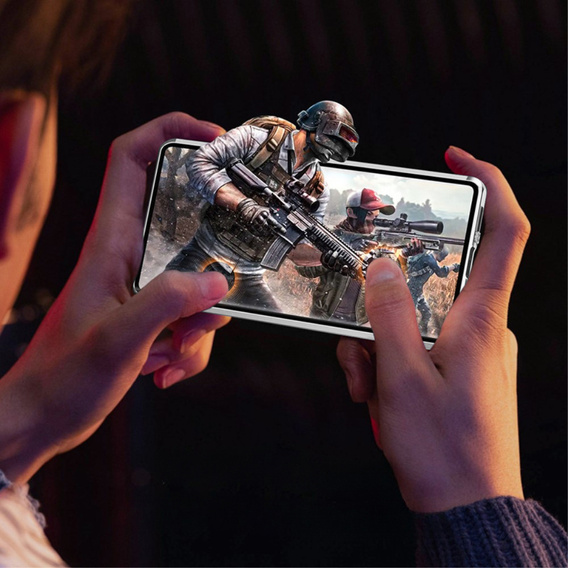 Чохол для Samsung Galaxy S22 Ultra, Magnetic Dual Glass, сріблястий