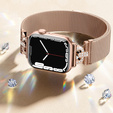 Браслет Milanese для Apple Watch 1/2/3/4/5/6/7/SE (38/40MM) - Black