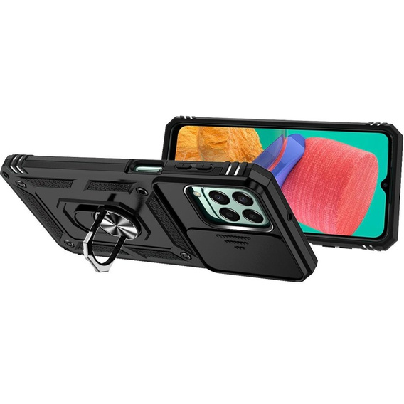Чехол Camera Slide Samsung Galaxy M33 5G, CamShield Slide, чёрный