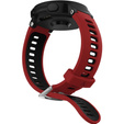 Силиконовый ремешок для Garmin Forerunner 22mm, Red/Black