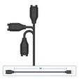 Зарядное устройство Garmin Venu 2/2S/Fenix 7S/7X - 100cm - black