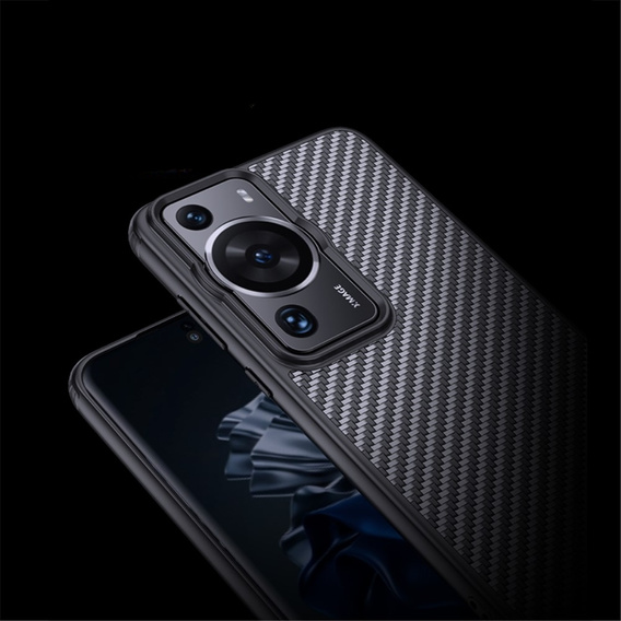 Чехол для Huawei P60 Pro / P60, карбоновый кевлар