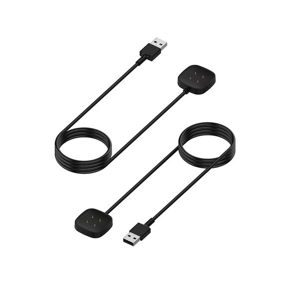 Зарядний пристрій для Fitbit Versa 3 / Sense - black