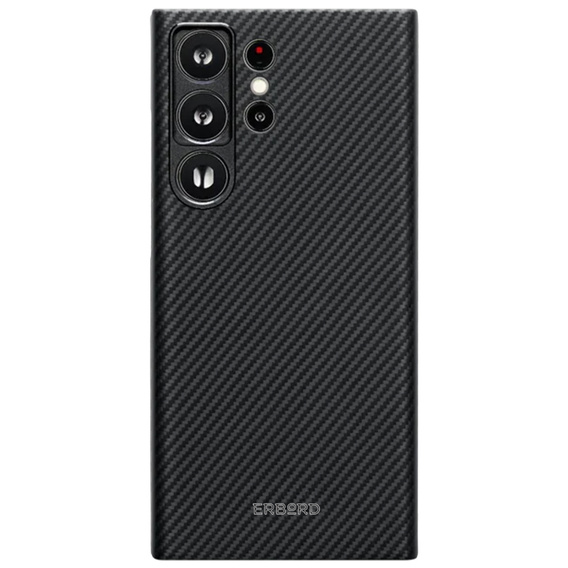 Чохол для Samsung Galaxy S25 Ultra, ERBORD Full Kevlar, для MagSafe, чорний