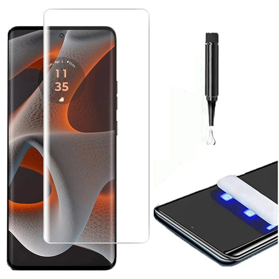 Ультрафиолетовое закаленное стекло для Motorola Edge 50 Ultra