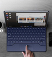 Обкладинка для клавіатури Samsung Galaxy Tab S10+/ S9+/ S8+/ S7+/ S7 FE, Dexnor Magnetic Keyboard Touchpad, м'яти