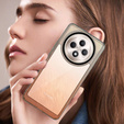 Чoхол до Oppo Reno 12FS / 12F, Fusion Hybrid, прозорий / чорний