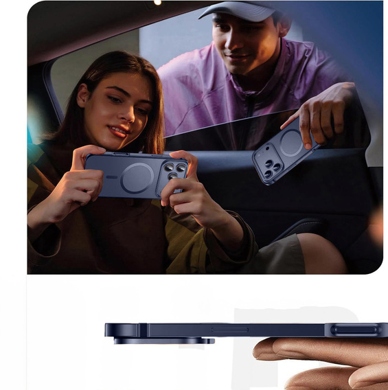 Чехол Metal Frame для MagSafe для iPhone 17 Pro Max