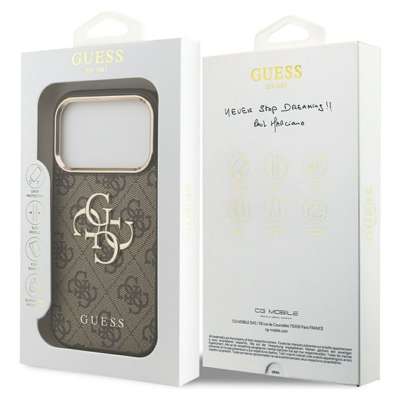 Чехол GUESS 4G Big Classic Logo для iPhone 17 Pro