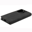 Чехол для Xiaomi 13T / 13T Pro, ERBORD Vintage, бумажник с клапаном, чёрный