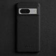 Чехол MELKCO для Google Pixel 8, кожаный для MagSafe, чёрный