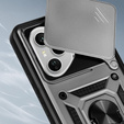 Чехол NOX Camera Slide Honor 400 Pro 5G, CamShield Slide, серебряный