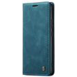 Чехол CASEME для Xiaomi 12T / 12T Pro, Leather Wallet Case, бирюзовый
