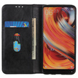Чехол до Sony Xperia 5 V, Wallet Litchi Leather, чёрный