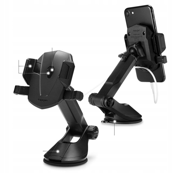 Держатель для телефона SPIGEN, AP12T, Black