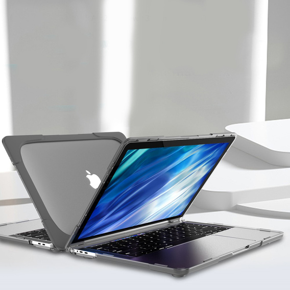  Чохол Kickstand Full Protection для Macbook Air 13 A1369/A1466 - Grey