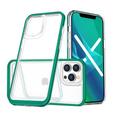 Чехол ERBORD Hybrid Frame для iPhone 13 Pro, Зелёный 