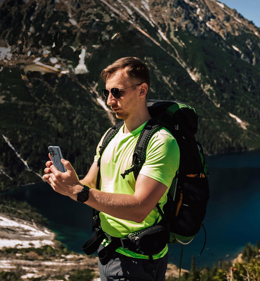 Магнітний броньований чохол Dexnor з двома основами для Samsung Galaxy Z Fold7