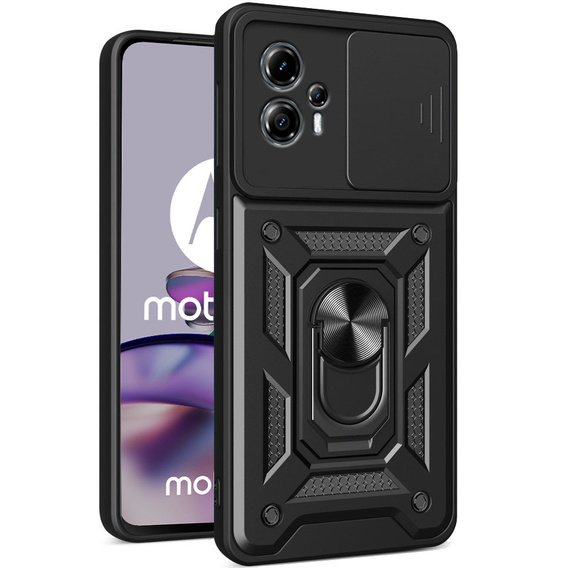 Чохол NOX Camera Slide Motorola Moto G13 / G23, CamShield Slide, чорний