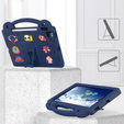 Детский чехол для iPad 10.9 2022 10 Gen, Cute Patterns, с подставкой, темно-синий
