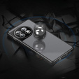 Чехол для OnePlus 11 5G, Magnetic Dual Glass, чёрный