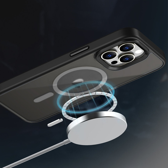 Чохол для iPhone 15 Pro Max, MagColor для MagSafe, чорний